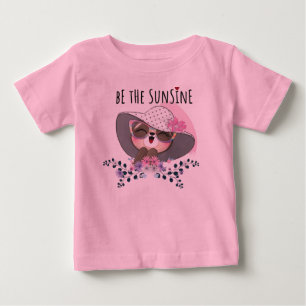 ピンクベビーデザイン ベビーTシャツ