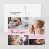 ピンクベビーピンクバプテスマありがとう写真集 ポストカード (正面/裏面)