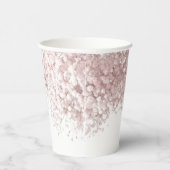 ピンクベビー呼吸洗礼 紙コップ (右)