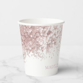 ピンクベビー呼吸洗礼 紙コップ