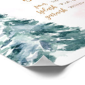 ピンクベビー外は寒い母オサバー ポスター (角)