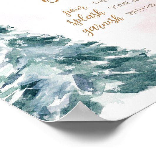 ピンクベビー外は寒い母オサバー ポスター (角)