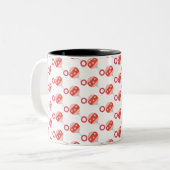 ピンクベビー ツートーンマグカップ (正面左)