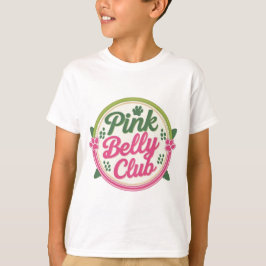 ピンクベリークラブロゴキッドTシャツ Tシャツ