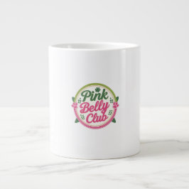 ピンクベリークラブロゴマグカップ飲み物用品 ジャンボコーヒーマグカップ