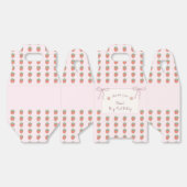 ピンクベリースイートガールベビーシャワー フェイバーボックス (見開き)