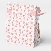 ピンクベリースイートガールベビーシャワー フェイバーボックス (裏面サイド)