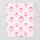 ピンクベリースイートテーマベビーシャワーアフタヌーンティー (裏面)