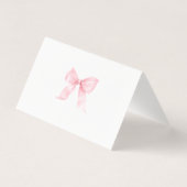 ピンクベリースイートベビーシャワー折り畳み可能ありがとう (裏面)