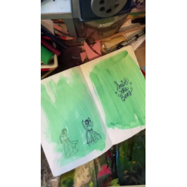 ピンクベリーダンサー ラバースタンプ