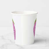 ピンクベリーファースト誕生日ウォーターカスタムカラー 紙コップ (左)