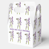 ピンクベルズ ファブリック パターン。 フェイバーボックス (オープン)