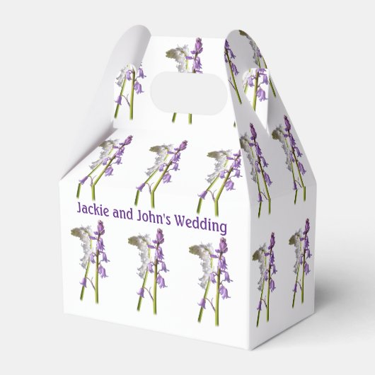 ピンクベルズ ファブリック パターン。 フェイバーボックス (正面サイド)