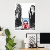 ピンクベルリン ポスター (ホームオフィス)