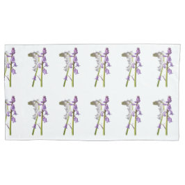 ピンクベル生地パターン。 枕カバー