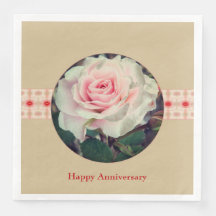 ピンクベージュと赤