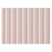 ピンクベージュオーナメント テーブルクロス (正面(横))