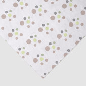 ピンクベージュブラウンとライムグリーン 薄葉紙 (詳細)