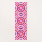 ピンクベースマンダラ ヨガマット (裏面)