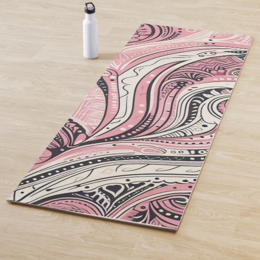 ピンクペイズリーザホームスタジオ ヨガマット (インサイチュ)