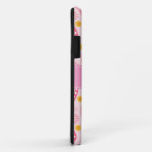 ピンクペイズリーiPhoneモノグラムカスタム Case-Mate iPhoneケース (裏面/右)