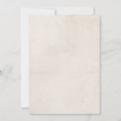 ピンクペオニーフローラ水彩結婚式招待状 招待状 (裏面)