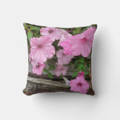 ピンクペチュニア クッション (正面)