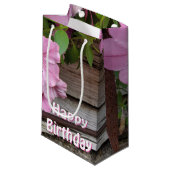 ピンクペチュニア スモールペーパーバッグ (正面アングル)