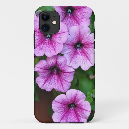 ピンクペトゥニア美しい Case-Mate iPhoneケース (裏面)