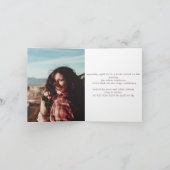 ピンクペニーズブゲートキンセアニェラ折り畳み 招待状 (内部)