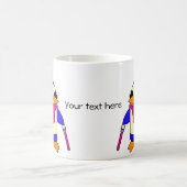 ピンクペンギン コーヒーマグカップ (中央)