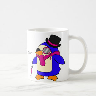 ピンクペンギン コーヒーマグカップ