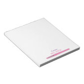 ピンクペン |からのメモ |先生メモ帳 ノートパッド (アングル)