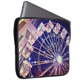 ピンクホイール ラップトップスリーブ (正面右)