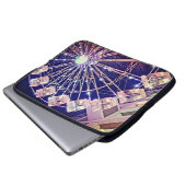 ピンクホイール ラップトップスリーブ (正面下部)