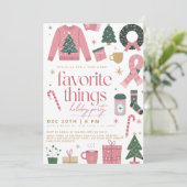 ピンクホガーリーリデーツお気に入りのパーティー 招待状 (スタンド正面)