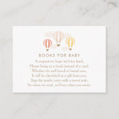 ピンクホットエアバルーンベビーエンクロージャカー用ブック エンクロージャーカード (正面)