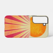 ピンクホライゾンサンフォンケース SAMSUNG GALAXYケース (裏面横)