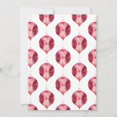 ピンクホリデーカクテルパーティー 招待状 (裏面)