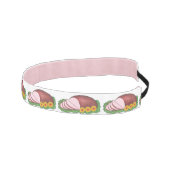ピンクホリデーハムクリスマスイースターディナーグルメ アスレチックヘッドバンド (右)