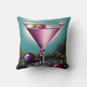 ピンクホリデーマルティーニ クッション (裏面)