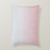 ピンクホワイトグラデーション金ゴールドグリッターハート アクセントクッション (裏面(縦))