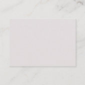 ピンクホワイトグレージオメトリック結婚ズホテル詳細 エンクロージャーカード (裏面)