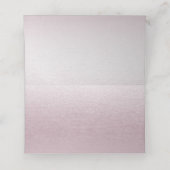 ピンクホワイトフローラ座席表 プレイスカード (内部開封)