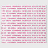 ピンクホワイトホーホーホーホクリスマスホリデー ラッピングペーパー (フラット)