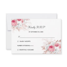 ピンクホワイトローズ金ゴールドフローラエレガフォーマルントウェディング