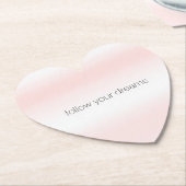 ピンクホワイト絞り染め ペーパーコースター (アングル)