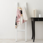 ピンクホワイト金ゴールド黒牛類動物 シェルパブランケット (インサイチュ)