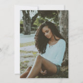 ピンクホワイト2024アーチモダント写真卒業 案内状 (裏面)