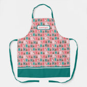 ピンクホーホーホーホアルマジロ エプロン (正面)